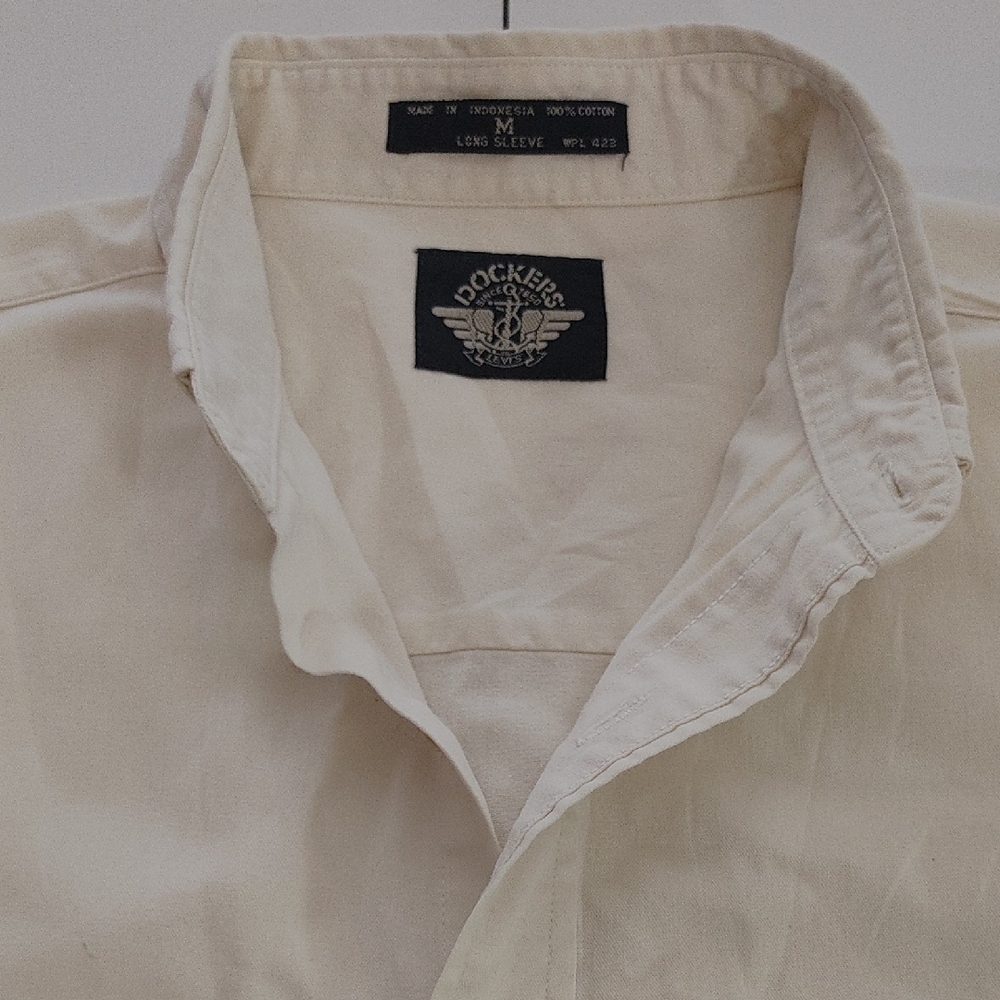 Stylish White Button-Up Shirt